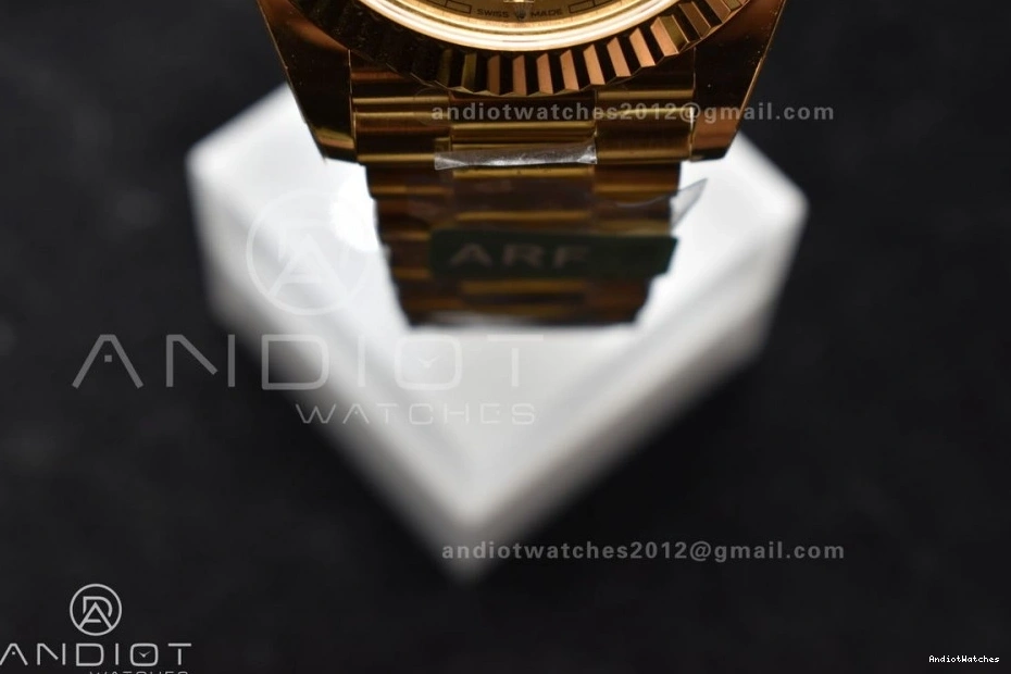 654 ARF President Day Bracelet VR3255 On 1:1 Dial 228238 (Gain Weight) Edition 40 Date Best Crystal Sustainable YG Gold 1106